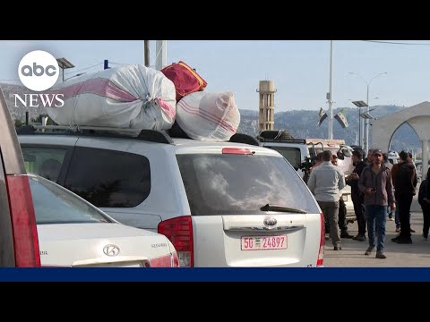 You are currently viewing Tensions rising in the Middle East force Syrians to return home