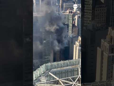 Read more about the article Fire breaks out on roof of Manhattan high-rise