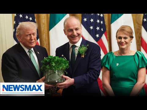 You are currently viewing President Trump celebrates St. Patrick’s Day | The Right Squad