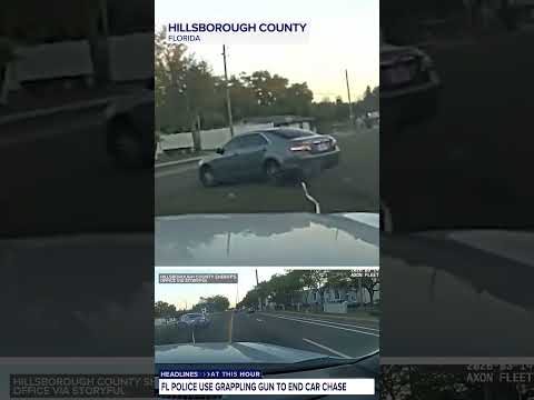 You are currently viewing Florida deputy uses grappling gun to end pursuit