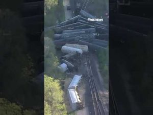 Read more about the article BREAKING: More than two dozen train cars derailed in Texas, causing ethanol leak