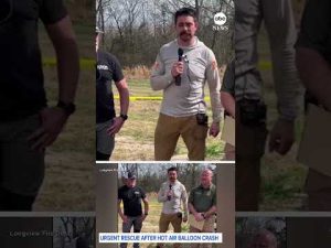 Read more about the article Passengers rescued after hot air balloon crashes into tower