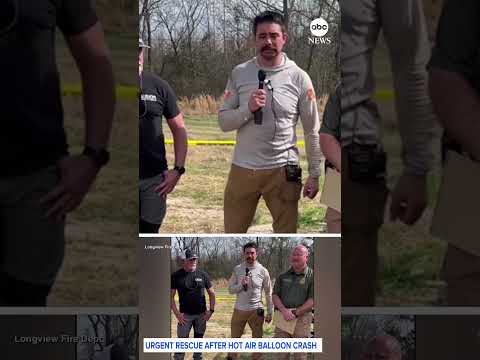 You are currently viewing Passengers rescued after hot air balloon crashes into tower