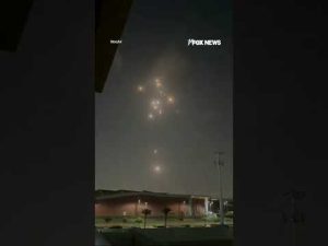 Read more about the article SEE IT: UAE air defenses intercept missiles over Dubai #foxnews #news #shorts #middleeast #dubai