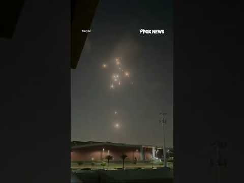 Read more about the article SEE IT: UAE air defenses intercept missiles over Dubai #foxnews #news #shorts #middleeast #dubai