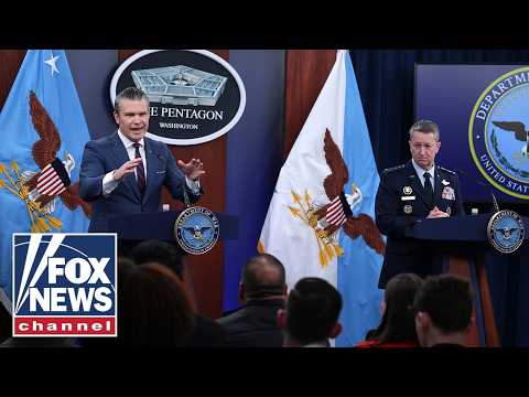 You are currently viewing WATCH LIVE: Hegseth and Gen. Caine provide Epic Fury update from the Pentagon