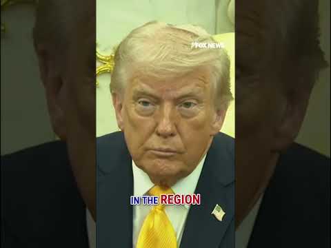 Read more about the article TRUMP: I’m NOT putting troops ANYWHERE #trump #shorts #iran #military