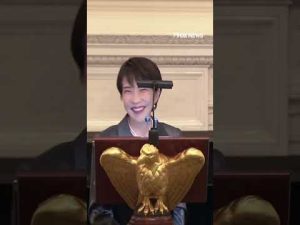 Read more about the article Japan’s PM gets laughs with Barron Trump birthday shoutout #japan #shorts #trump #donaldtrump