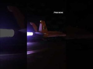 Read more about the article WATCH: US aircraft launches from the USS Abraham Lincoln #shorts #iran #airforce #us #military