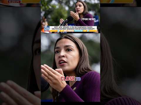 You are currently viewing AOC MOCKED for spending thousands on psychiatrist tied to ketamine therapy #foxnews #news #shorts