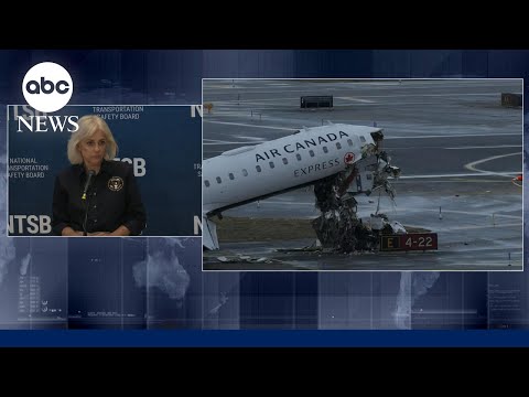 You are currently viewing NTSB officials hold press conference on deadly jet crash at LaGuardia