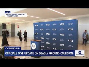 Read more about the article COMING UP: Officials give update on deadly ground collision at LaGuardia Airport