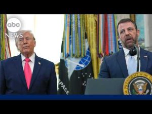 Read more about the article New DHS Secretary Markwayne Mullin makes remarks after being sworn in