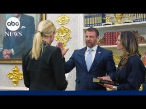 Read more about the article FULL EVENT: Markwayne Mullin sworn in as DHS secretary