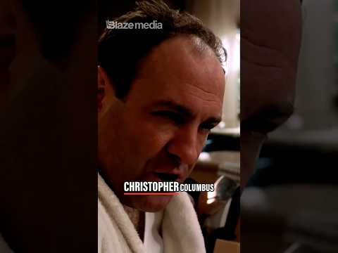 You are currently viewing President Trump channels Tony Soprano with Statue of Christopher Columbus