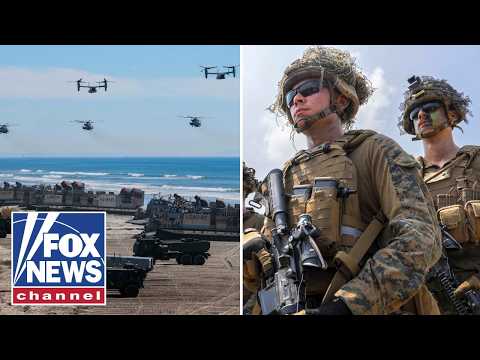 You are currently viewing THOUSANDS of US Marines prepare for deployment to Middle East