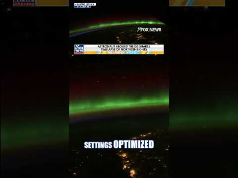 Read more about the article STUNNING ISS timelapse of Northern Lights released #foxnews #news #shorts #space