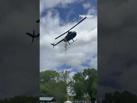 Read more about the article Helicopter drops Easter eggs filled with candy #foxnews #news #us #fox