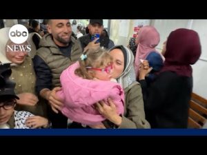 Read more about the article 2-year-old Palestinian toddler reunites with mom in Gaza years after start of war