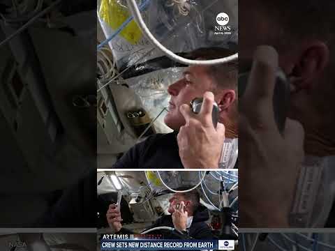 You are currently viewing Artemis II: Crew begins lunar flyby after breaking distance record