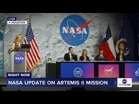 You are currently viewing LIVE: NASA officials hold news conference on the Artemis II mission