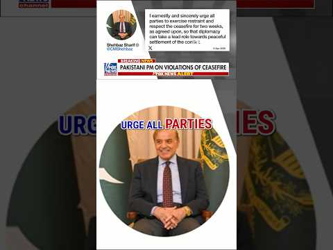 You are currently viewing Pakistani PM flags CEASEFIRE VIOLATIONS: ‘Exercise restraint’