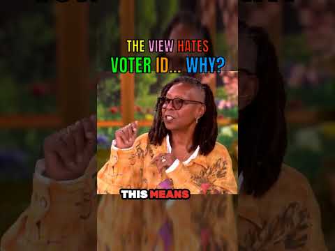 You are currently viewing Why Do These Idiots On The View HATE Voter ID So Much?