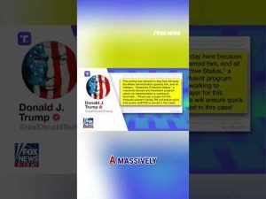 Read more about the article Trump SOUNDS OFF after deadly hammer attack #foxnews #news #us #fox