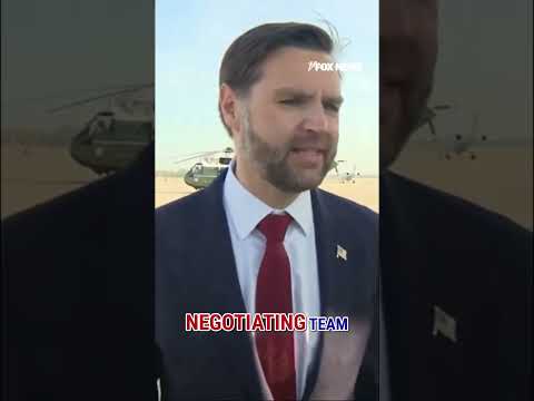 Read more about the article Vance says Trump has given ‘clear guidelines’ in Iran talks #shorts #us #news #jdvance #iran