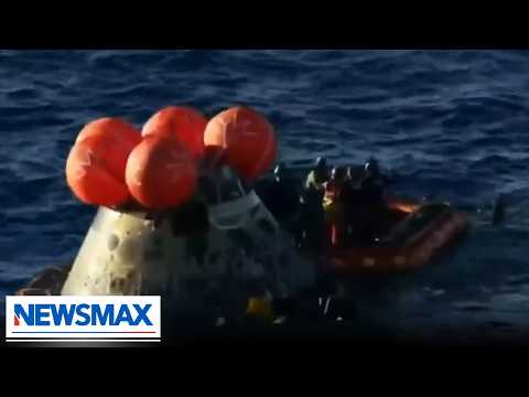 Read more about the article BACK ON EARTH: Artemis II astronauts exit capsule after 10-day voyage around the moon