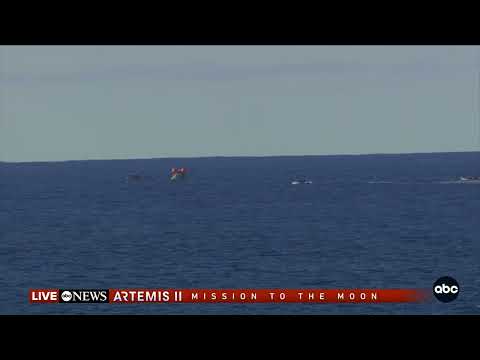Read more about the article Artemis II: Divers will soon retrieve crew after historic splashdown