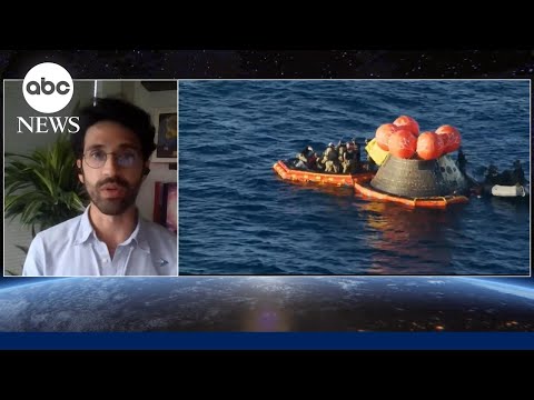 Read more about the article Astrophysicist on the stresses the Artemis II astronauts faced on their return trip