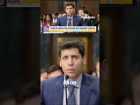 Read more about the article DETAILS: Molotov cocktail thrown at OpenAI CEO’s home #foxnews #news #shorts #ai #california