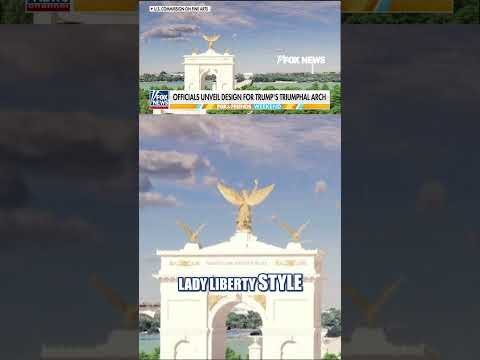 Read more about the article SEE IT: Trump’s ‘triumphal arch’ design revealed #foxnews #news #shorts #trump #architecture