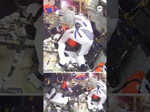 Read more about the article Artemis II astronauts begin entering capsule