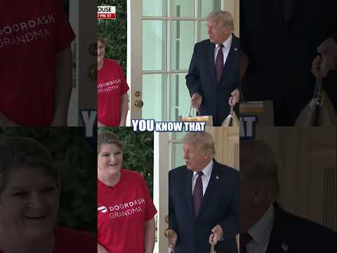 Read more about the article Trump greets DoorDasher for McDonald’s delivery #shorts #trump #DoorDash #us #news
