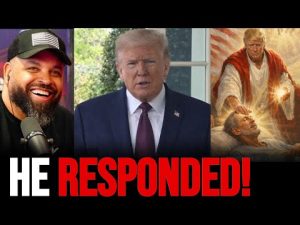 Read more about the article Trump Fires Back After ‘Jesus’ Post Backlash…