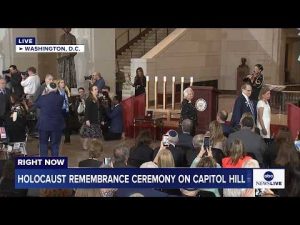 Read more about the article LIVE: Congressional leaders hold Holocaust remembrance ceremony on Capitol Hill