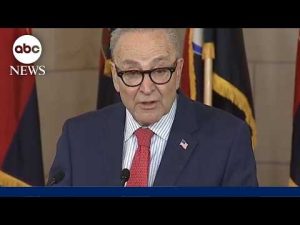 Read more about the article Democratic Senator Chuck Schumer delivers remarks at Holocaust remembrance ceremony