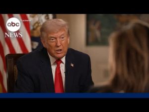 Read more about the article Trump says in interview he views war with Iran as ‘very close to over’