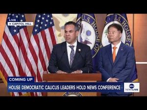 Read more about the article LIVE: House Democratic caucus leaders hold news conference