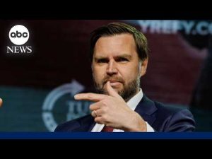 Read more about the article JD Vance heckled during Turning Point event over US ‘killing children’