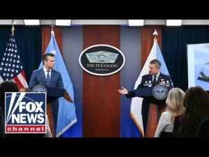 Read more about the article WATCH LIVE: Pentagon provides update on Epic Fury, Hormuz blockade