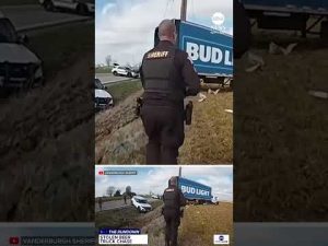 Read more about the article Stolen beer truck slams into deputy’s patrol car