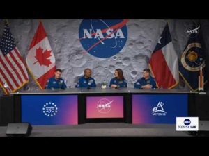 Read more about the article LIVE: Artemis II astronauts hold news conference on successful mission around the moon