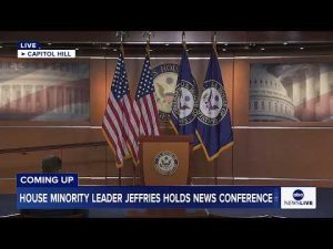 Read more about the article COMING UP: House Minority Leader Jeffries holds news conference