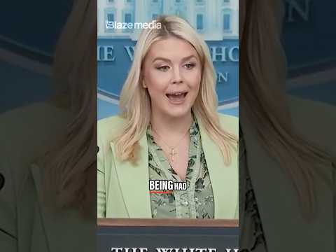 You are currently viewing Leavitt SLAMS “Fake News Reporters” for Iran War LIES