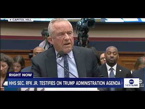 You are currently viewing HHS Sec. RFK Jr. testifies on Trump administration agenda: LIVE