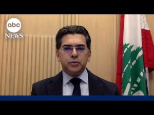 Read more about the article Lebanese minister of information says country has ‘suffered a lot’