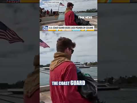 Read more about the article US Coast Guard seizes 3825 POUNDS OF COCAINE #foxnews #news #us #fox